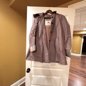 Burberry London rain/trench coat with wool liner